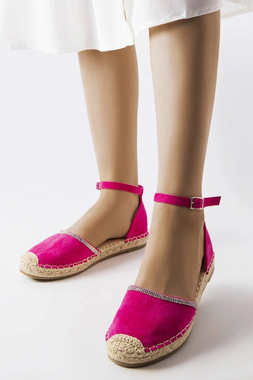 Licia rožinės spalvos espadrilės
