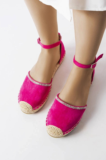 Licia rožinės spalvos espadrilės 2
