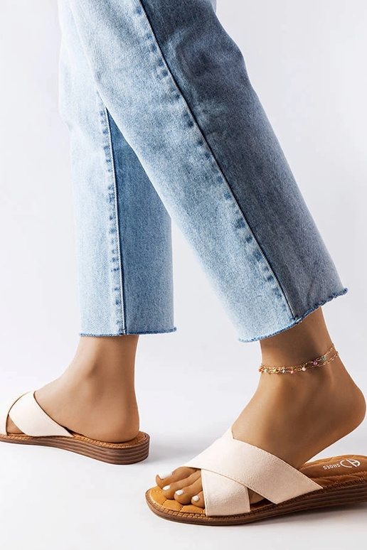 Tamsiai mėlyni medžiaginiai bateliai,...