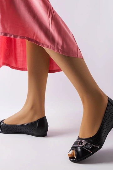 Juodi ažūriniai baleto...