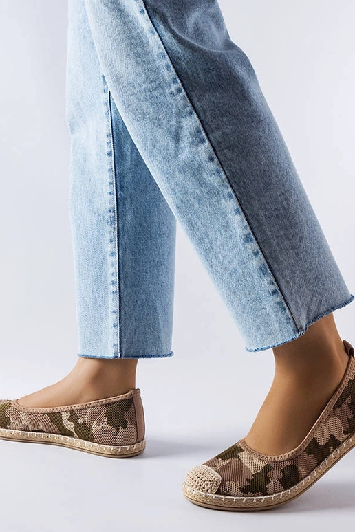 Benedum žalios užsegamos espadrilės Benedum žalios užsegamos espadrilės