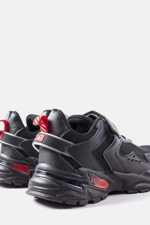 Juodi Ansel Velcro sportbačiai Juodi Ansel Velcro sportbačiai