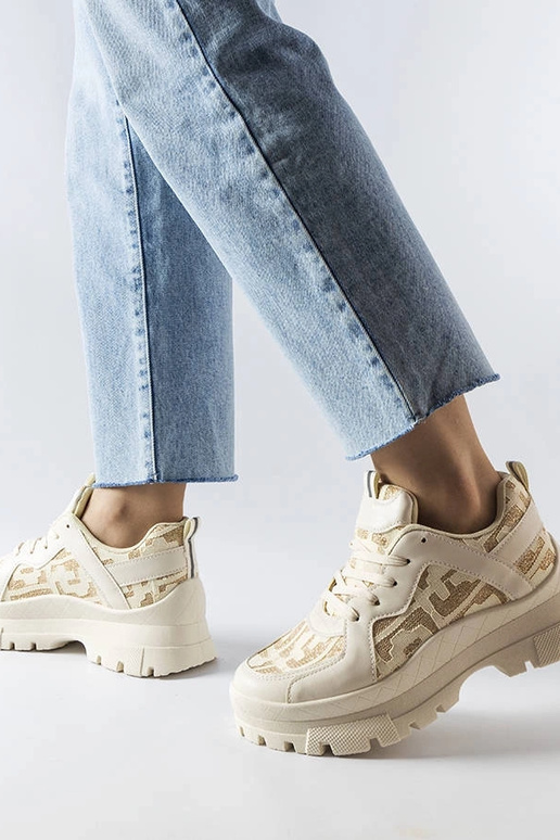 Smėlio spalvos stori Brunswick...