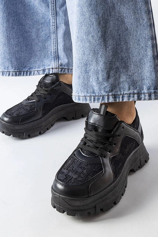 Juodi stori Brunswick sportbačiai Juodi stori Brunswick sportbačiai