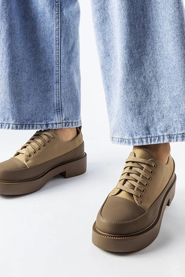 Rudi plokšti batai Merico 2