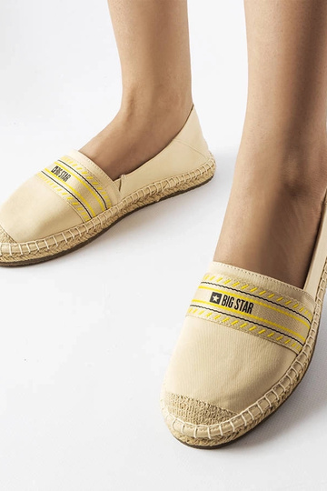 Smėlio spalvos espadrilės Big Star LL274895 2