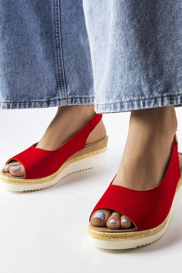 Tamsiai mėlyni sandalai ant... 2