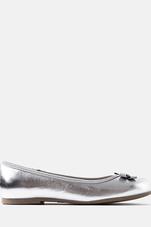 Sidabrinės lakuotos odos Fedro baleto...