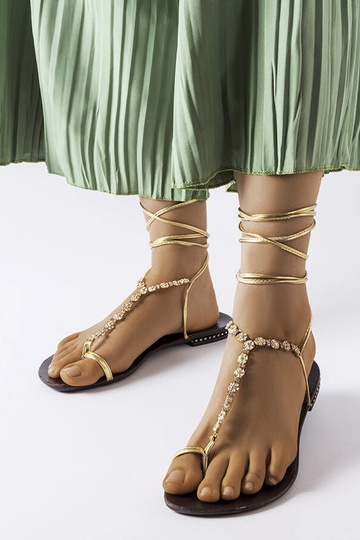 Troghi auksinės basutės su...