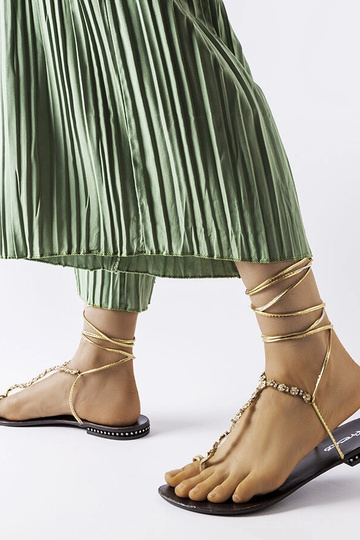 Troghi auksinės basutės su... 2