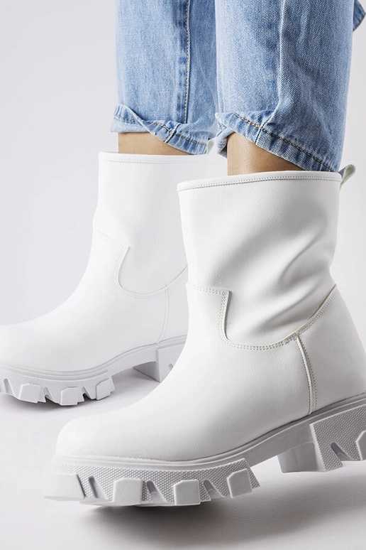 Wuori balti užsegami darbiniai batai Wuori balti užsegami darbiniai batai