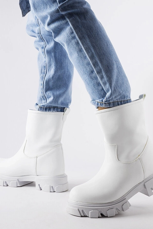 Wuori balti užsegami darbiniai batai Wuori balti užsegami darbiniai batai