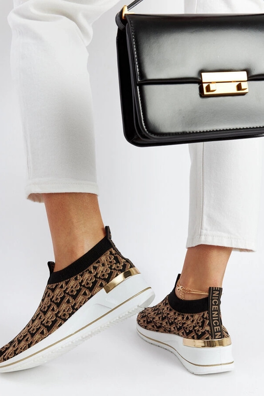 Juodos ir rudos spalvos „Tartano“ batai