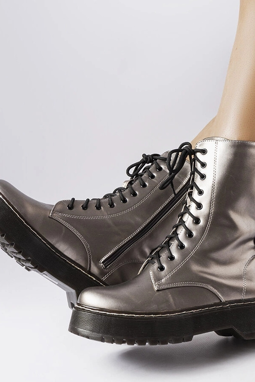 Calcirelli rudi metaliniai krepšiai