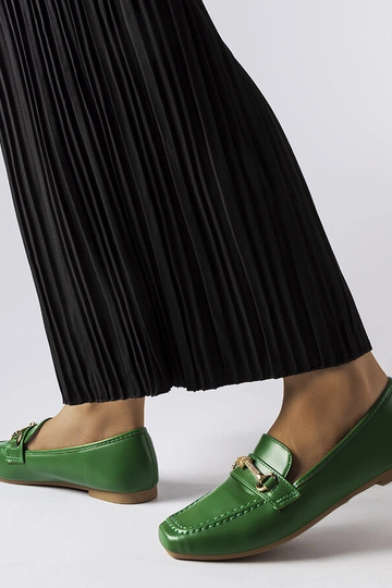 Žali Docherty puošnūs bateliai 2