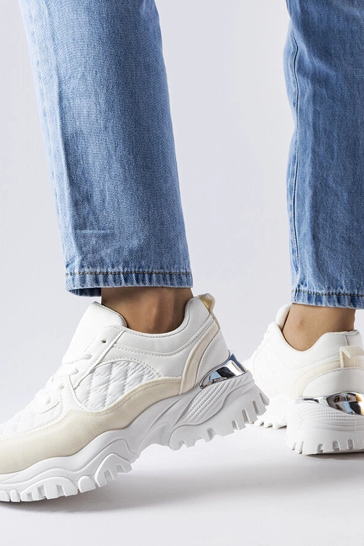 Balta-rožinė-mėlyni sportiniai...