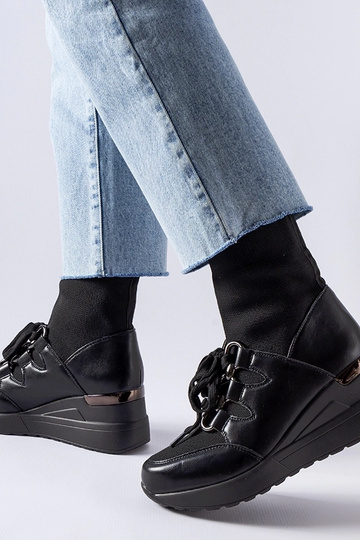 Juodi Rochon kojiniai batai 2