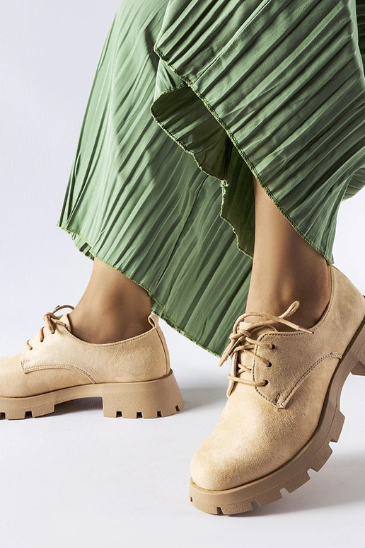 Coleman smėlio spalvos pusbačiai su... Coleman smėlio spalvos pusbačiai su...