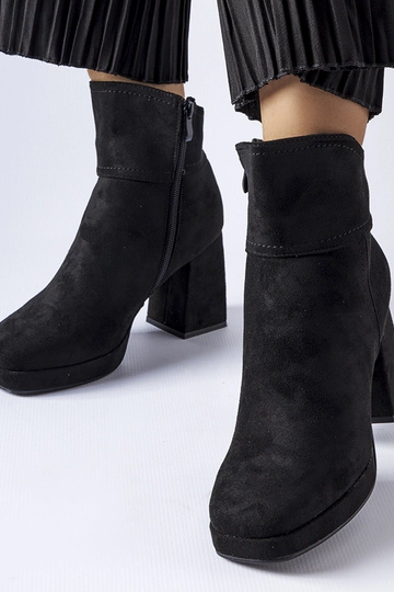 Juodi kulkšnies batai su...