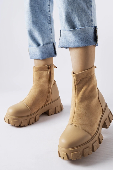 Smėlio spalvos dirbtinio...