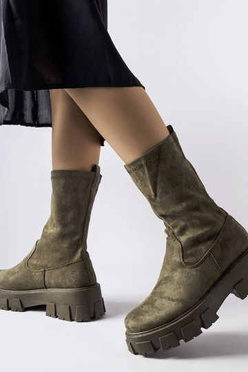 Žali eko-zomšiniai batai... 2