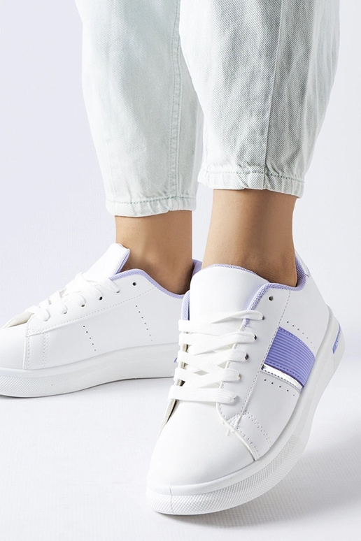 Marei balti sportiniai bateliai su...