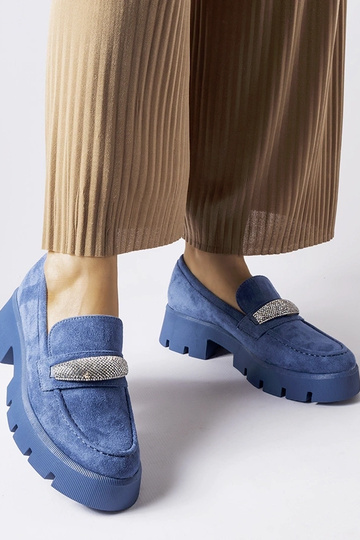 Mėlyni mokasinai su... 2