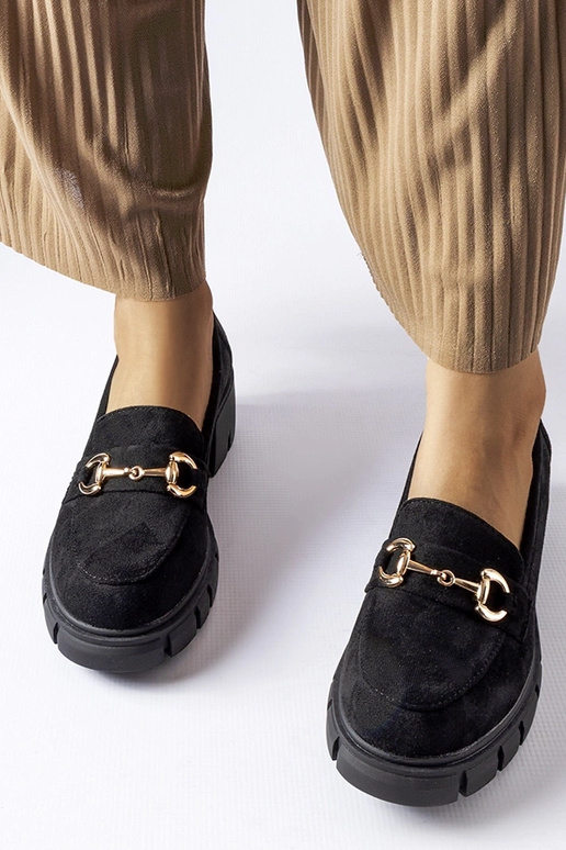 Juodi aukštakulniai bateliai Irmina