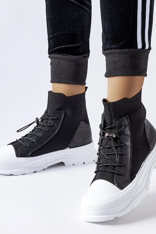 Fredo juodi sportbačiai aukštomis...