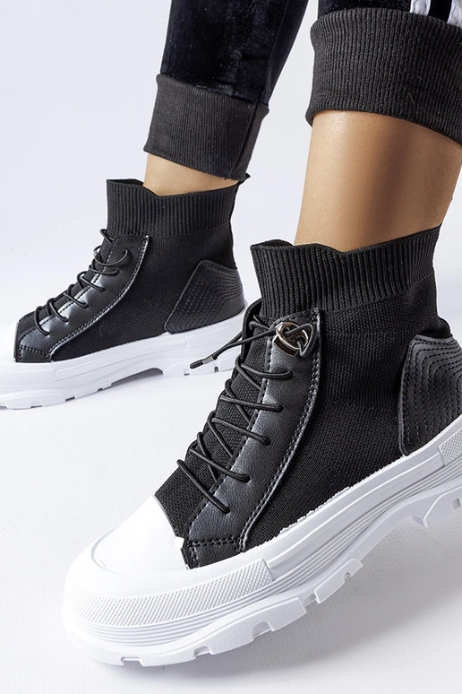 Fredo juodi sportbačiai aukštomis...