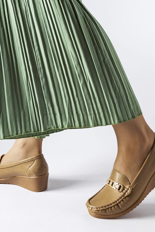 Rudos spalvos „Lerino“ bateliai su...