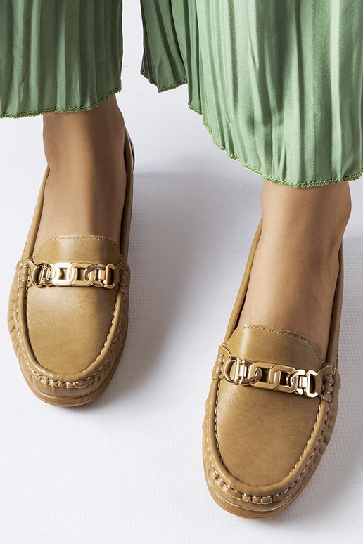 Rudos spalvos „Lerino“ bateliai su...