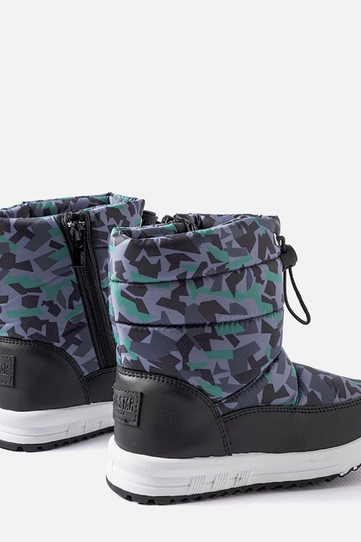 Balti ilgaauliai batai su juoda...