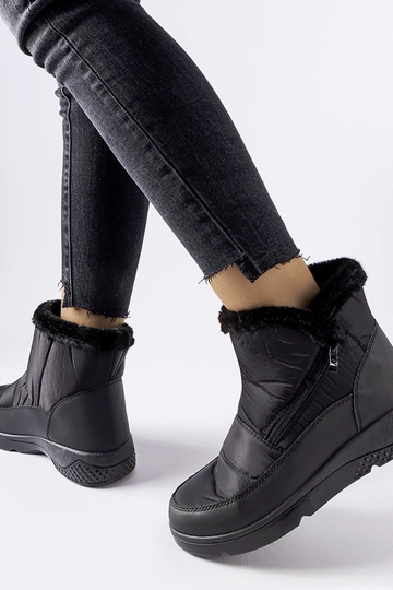 Judithe juodi izoliuoti sniego batai su užtrauktuku 2