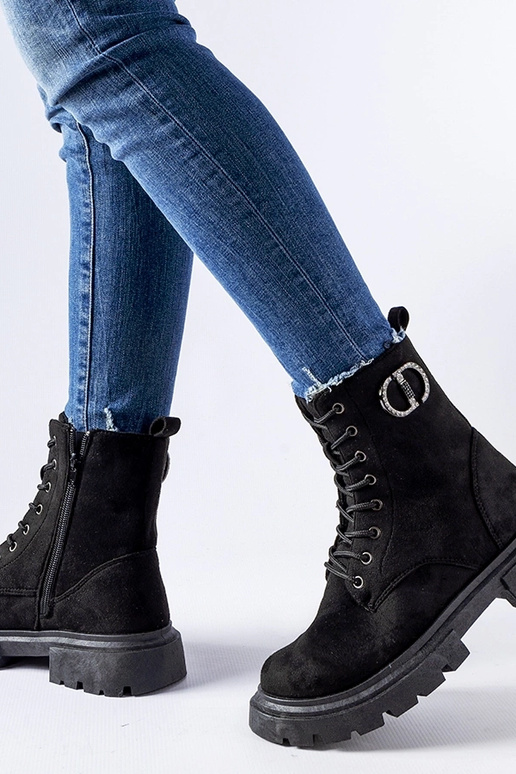 Juodi batai su cirkonio eko-zomša...