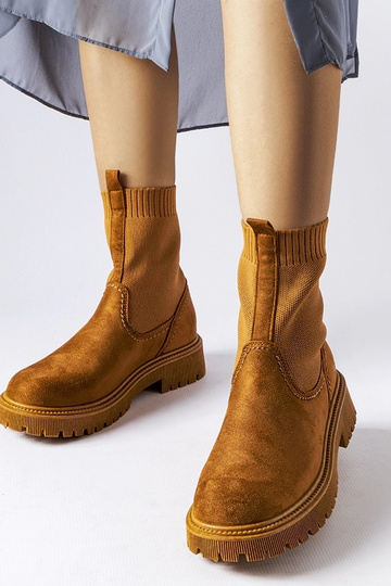 Rudi dirbtinio zomšo batai... 2