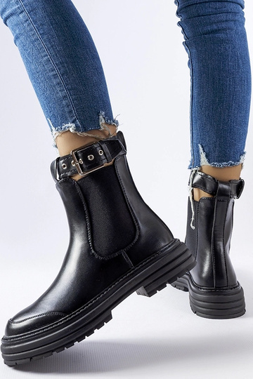 Juodi kulkšnies batai su... 2