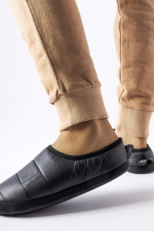 Juodos izoliuotos šlepetės Big Star...