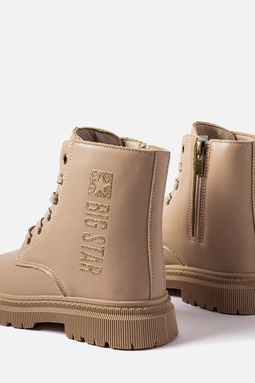 Smėlio spalvos žieminiai trekinginiai...