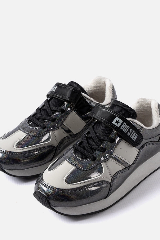 Juodi blizgantys sportbačiai Big Star...