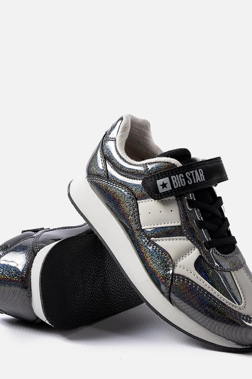 Juodi blizgantys sportbačiai Big Star...