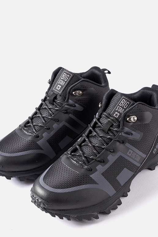 Juodi izoliuoti Big Star batai KK174374