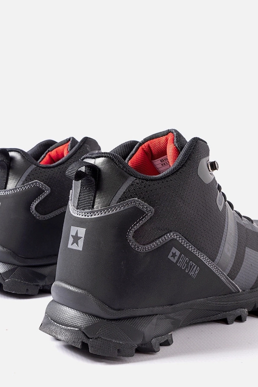 Juodi izoliuoti Big Star batai KK174374