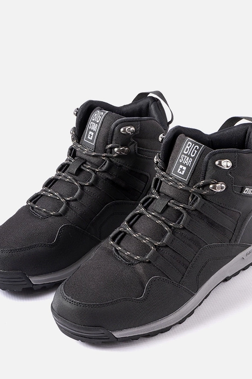 Juodos spalvos izoliuoti Big Star...