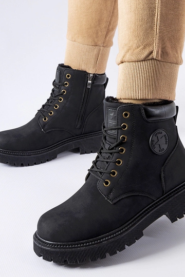 Juodi izoliuoti Doutor batai 2