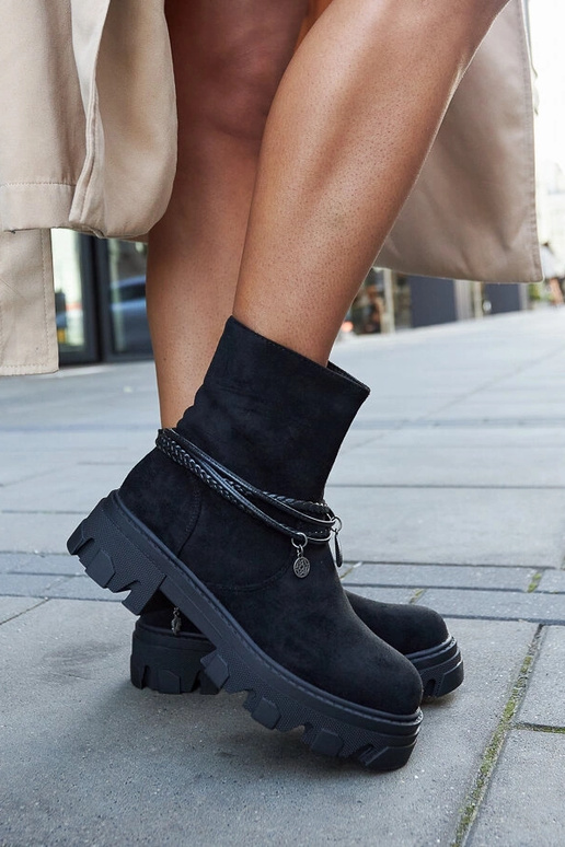 Smėlio spalvos aulinukai su...