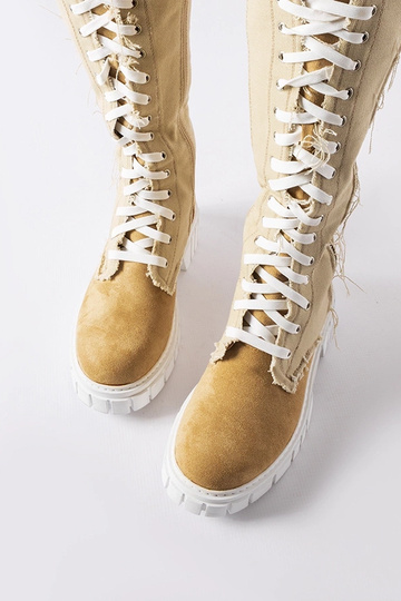 Smėlio spalvos aulinukai iš... 2