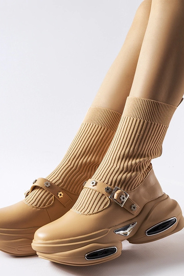 Ivana smėlio spalvos batai 2