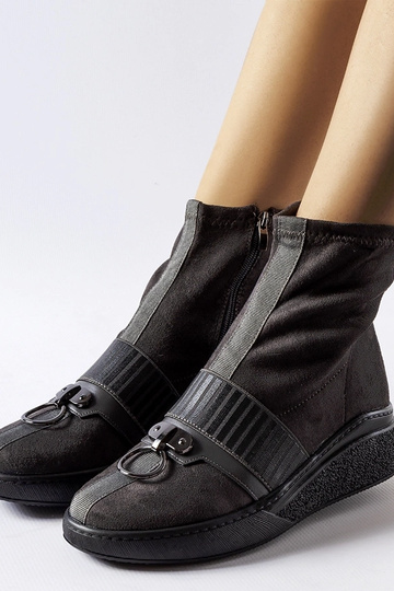 Violetiniai žieminiai batai ant storos padukos, „Giselda" 2