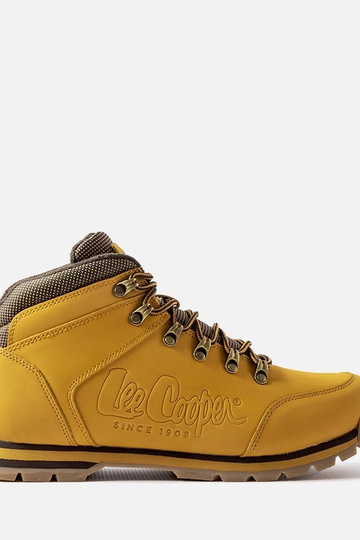 Lee Cooper geltoni odiniai batai LCJ-21-01-0706M
